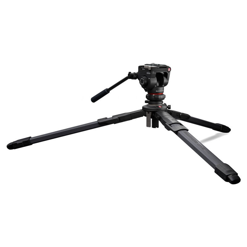Manfrotto ONE karbon állvány 500X Fluid fejjel-2