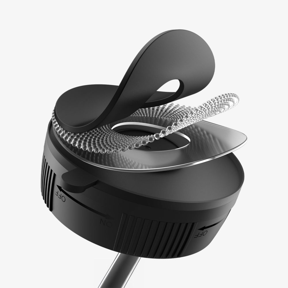 Magsafe Spigen Mft36 Vacuumlock Mágneses Műszerfalra Erősíthető Autós Telefontartó Fekete-6