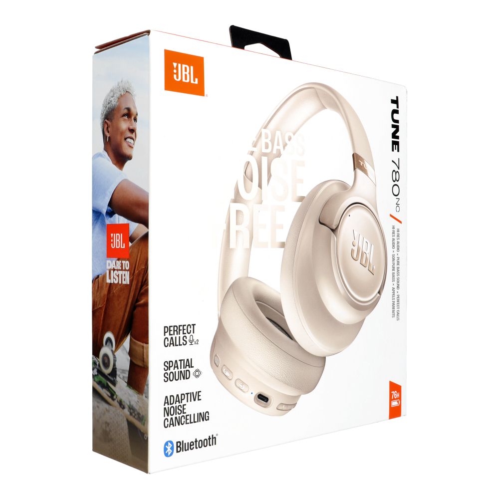 JBL Tune 780NC vezeték nélküli fejhallgatók bézs-6