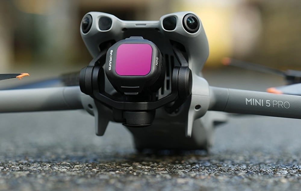 Sunnylife 4db-os ND8 + ND16 + ND32 + ND64 lencseszűrő készlet MINI 5 Pro-hoz-5