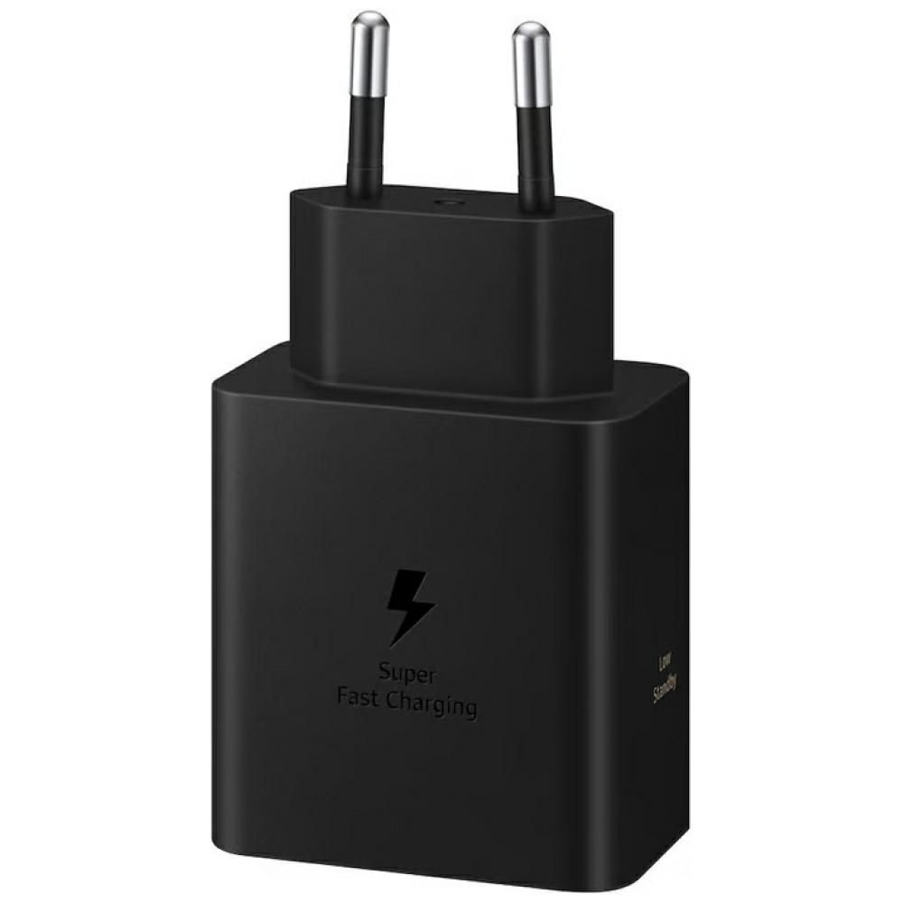 Hálózati töltő Samsung, 60W, 3A, 1 x USB-C, Fekete EP-T6010NBEGWW-0