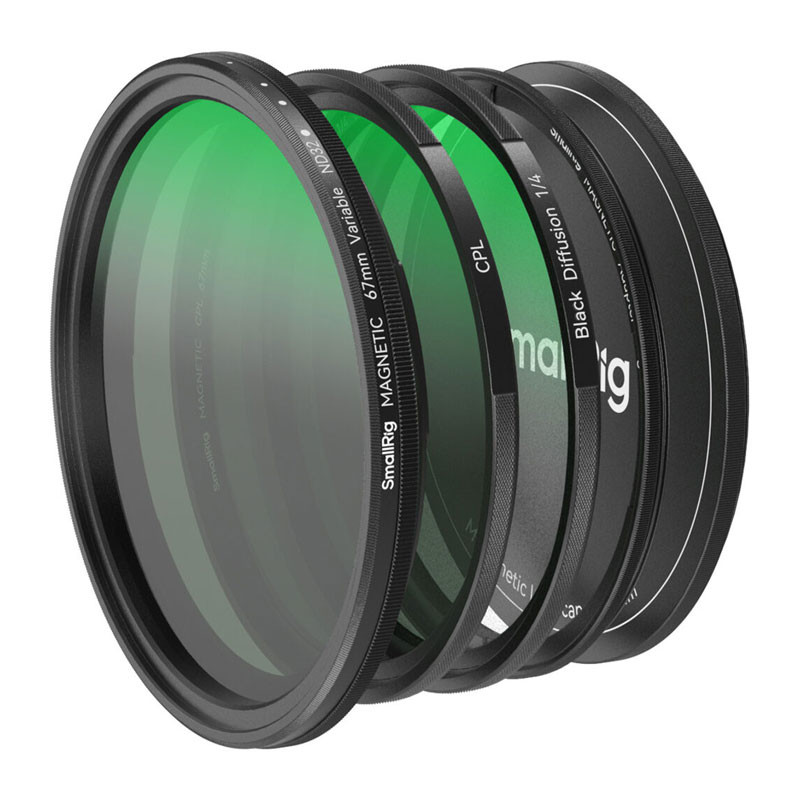 Smallrig 67mm VND 2-32, CPL, black mist 1/4 szűrő kit 4726-0