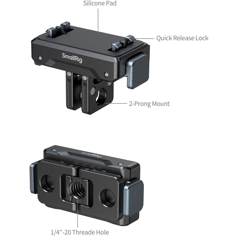 Smallrig 5814 Quick Release Mount Adapter for Insta360 X5 / X4 Air / Ace Pro 2 / Ace Pro / Ace-1