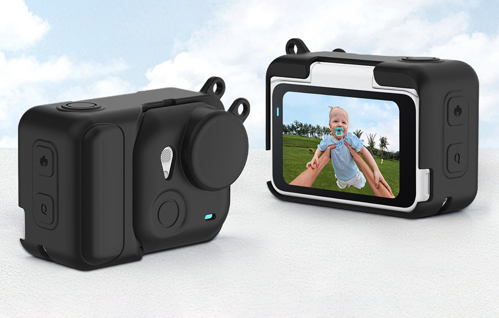 Puluz szilikon védőtok Insta360 Go Ultra készülékhez (fekete) tok-2