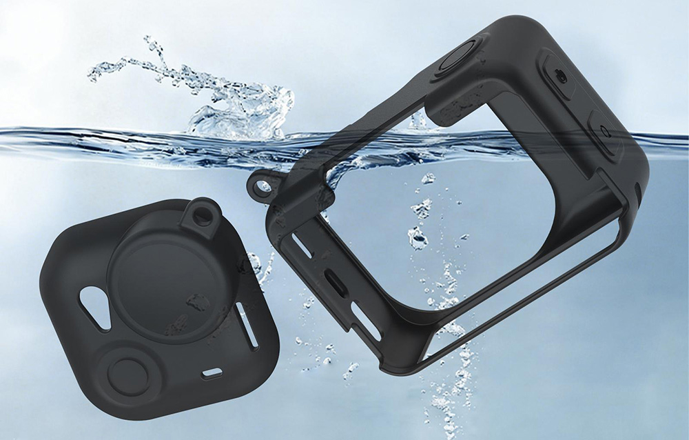 Puluz szilikon védőtok Insta360 Go Ultra készülékhez (fekete) tok-6