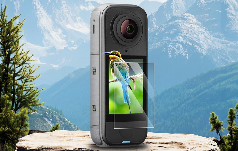 Puluz edzett üvegfólia az Insta360 X4 Air-hez-4