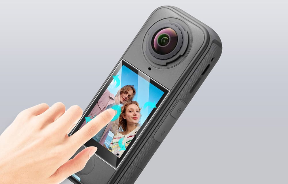 Puluz edzett üvegfólia az Insta360 X4 Air-hez-5