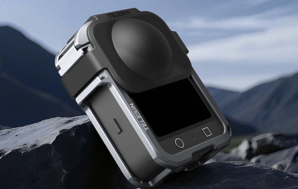 TELESIN DJI Osmo 360 fém védőkeret-4