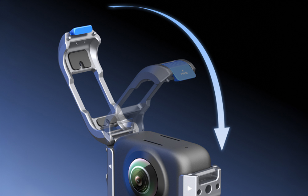 TELESIN DJI Osmo 360 fém védőkeret-3