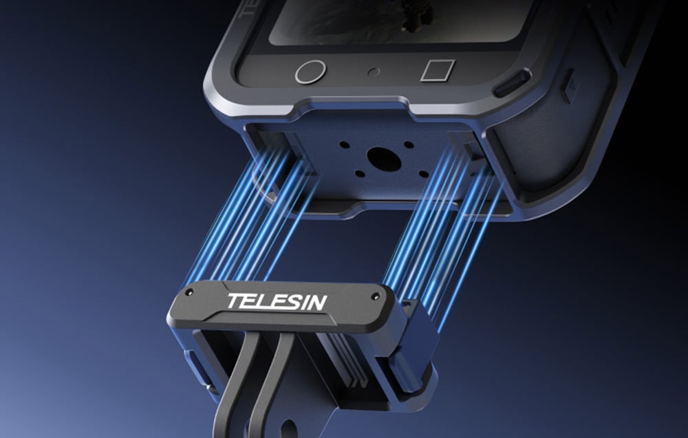 TELESIN DJI Osmo 360 fém védőkeret-2