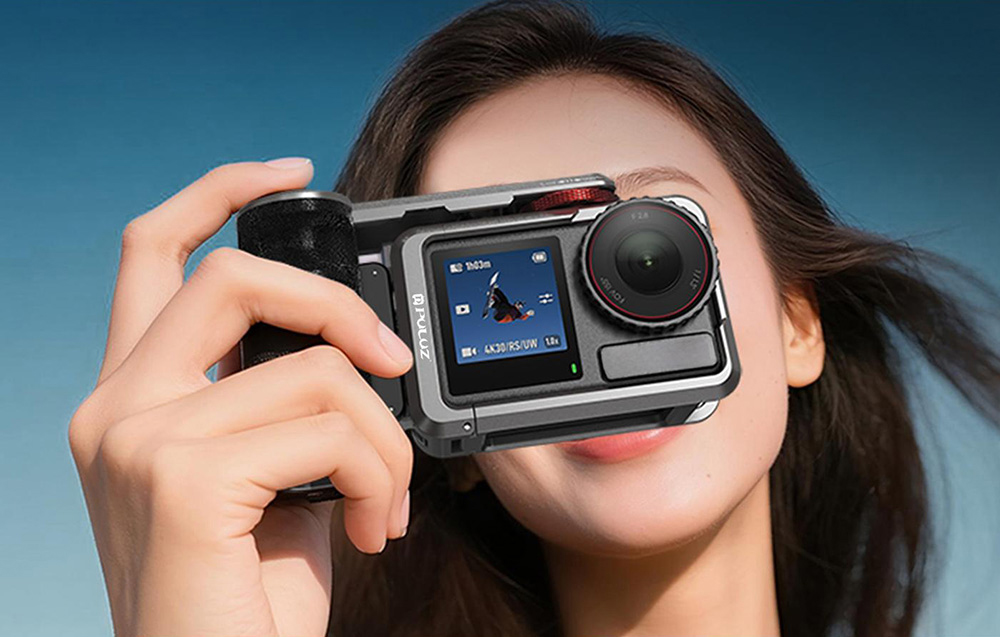 Puluz fém védőtáska fogantyúval DJI Osmo Action 5 Pro / Action 4 / Action 3 kamerákhoz-3