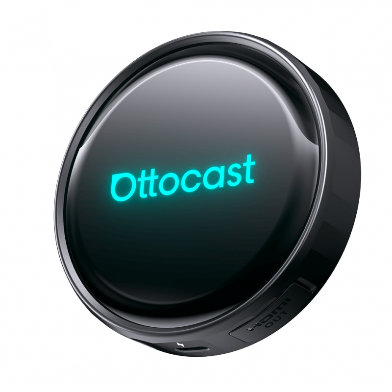 Wireless Carplay / Android Auto Adapter Ottocast OttoAibox P3 Pro iPhone / Android sorozathoz, Fekete PCS61-T-0