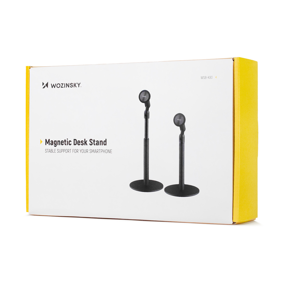 Wozinsky WSB-K83 MagSafe kompatibilis asztali tartó állvány - fekete-10