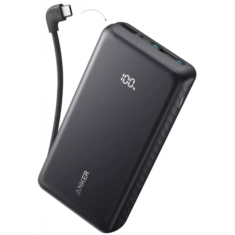 Powerbank Anker Zolo, 20000mAh, 22.5W, QC + PD, Fekete A110EH11-0