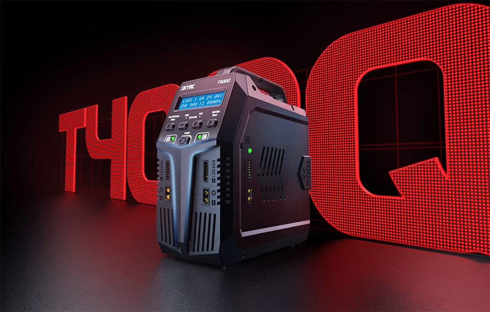 SkyRC T400Q töltő-2