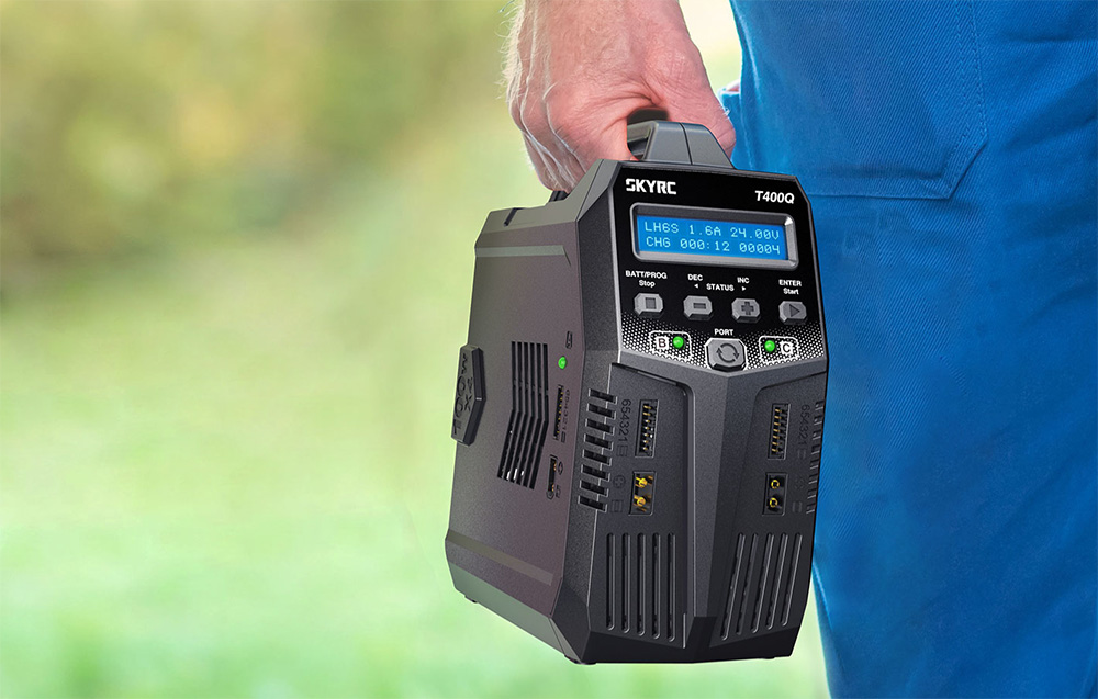 SkyRC T400Q töltő-7