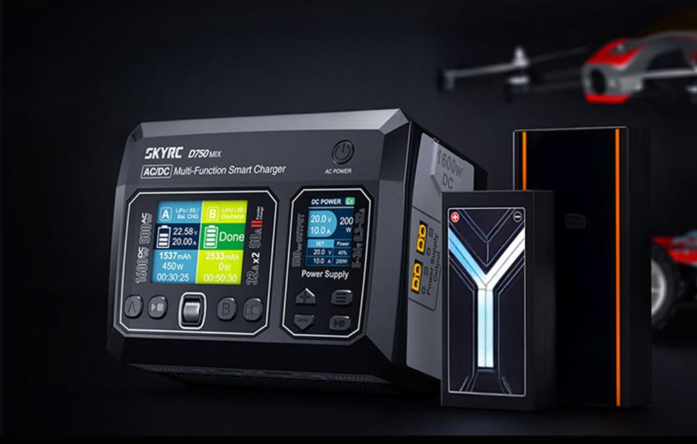 SkyRC D750 MIX Töltő-4