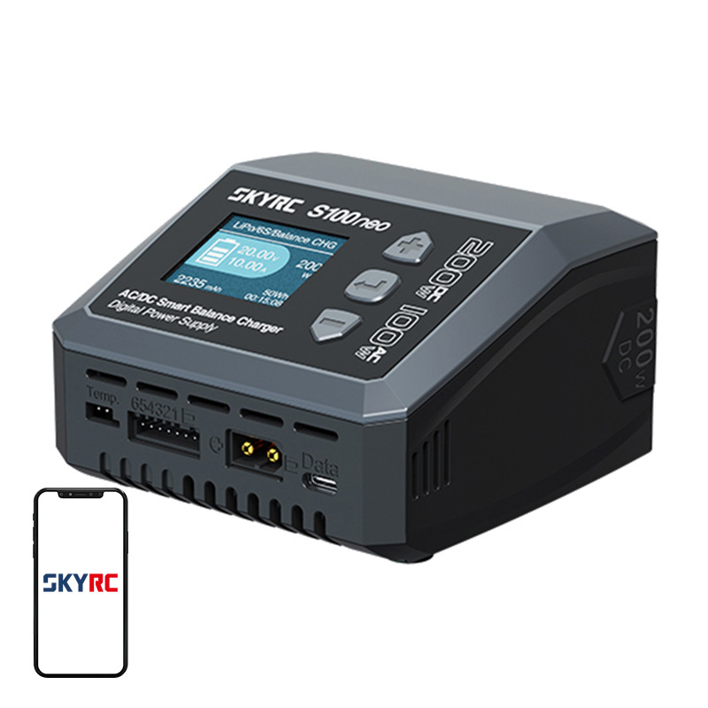 SkyRC S100neo AC/DC Intelligens Balance Töltő-0
