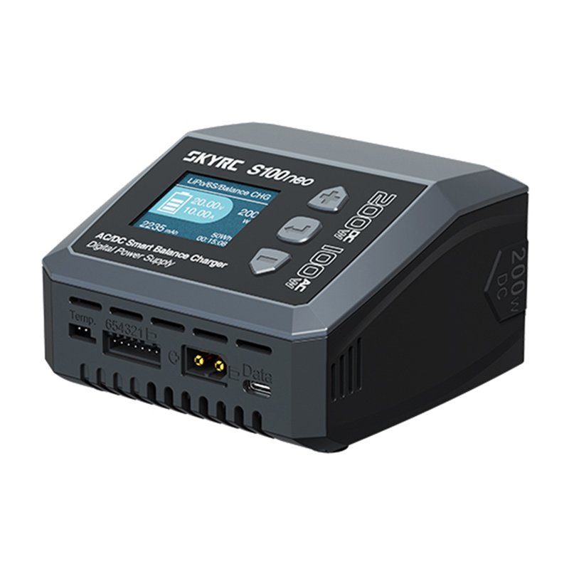 SkyRC S100neo AC/DC Intelligens Balance Töltő-9