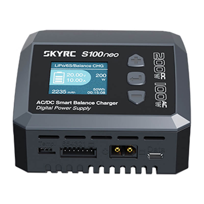 SkyRC S100neo AC/DC Intelligens Balance Töltő-8