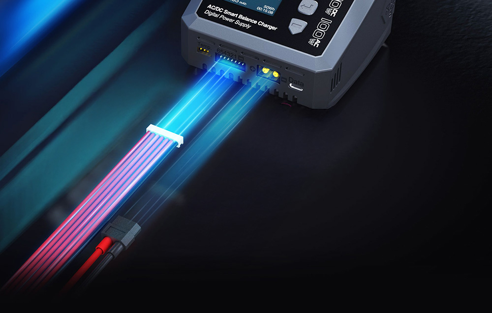 SkyRC S100neo AC/DC Intelligens Balance Töltő-2