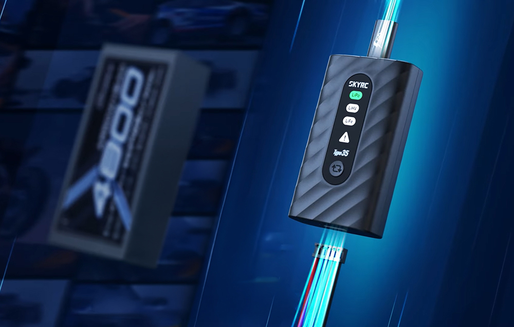 SkyRC Type35 2–4S lítium akkumulátor töltő-7