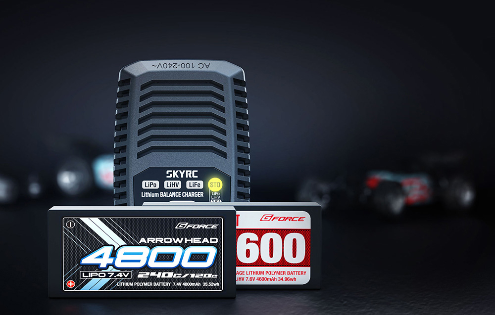 SkyRC e3S 2S/3S töltő-6