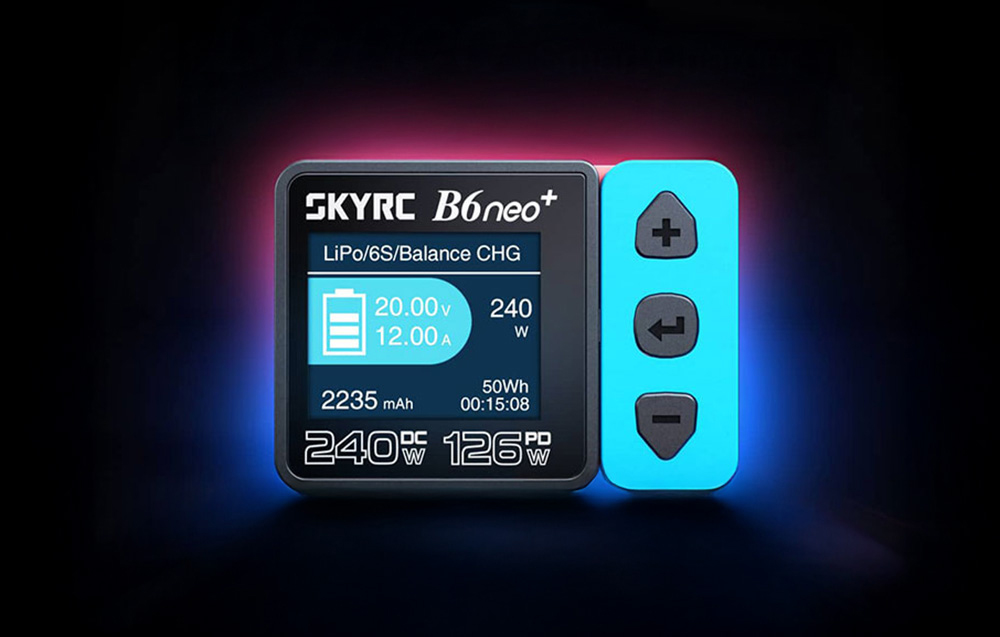 SkyRC B6neo+ intelligens töltő-7