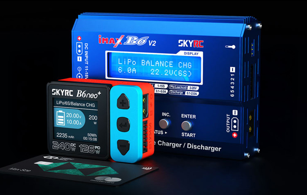 SkyRC B6neo+ intelligens töltő-4