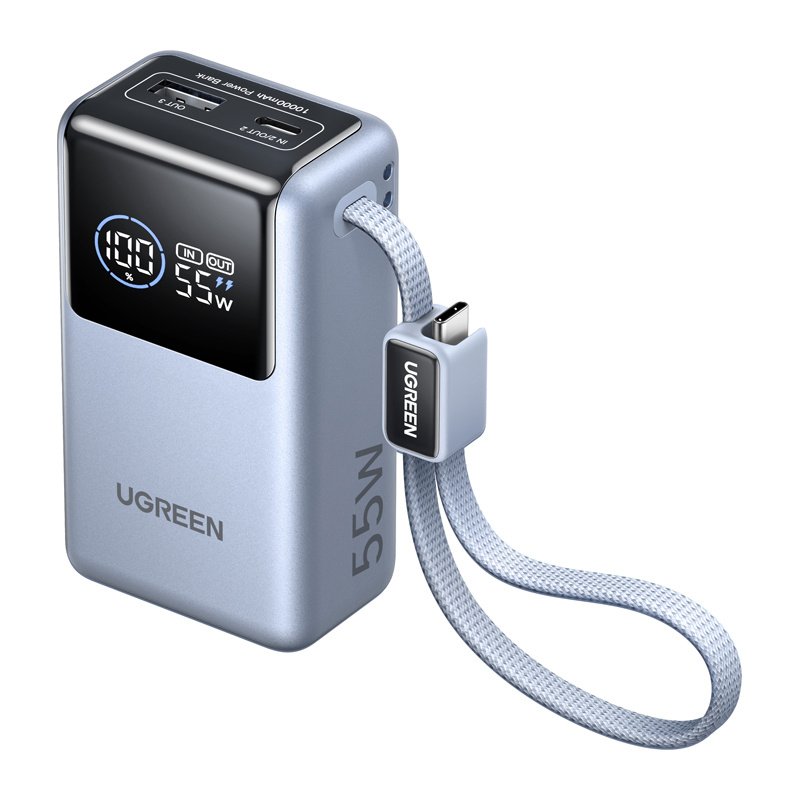 UGREEN PB727 55W 10000mAh Power Bank USB USB-C-0