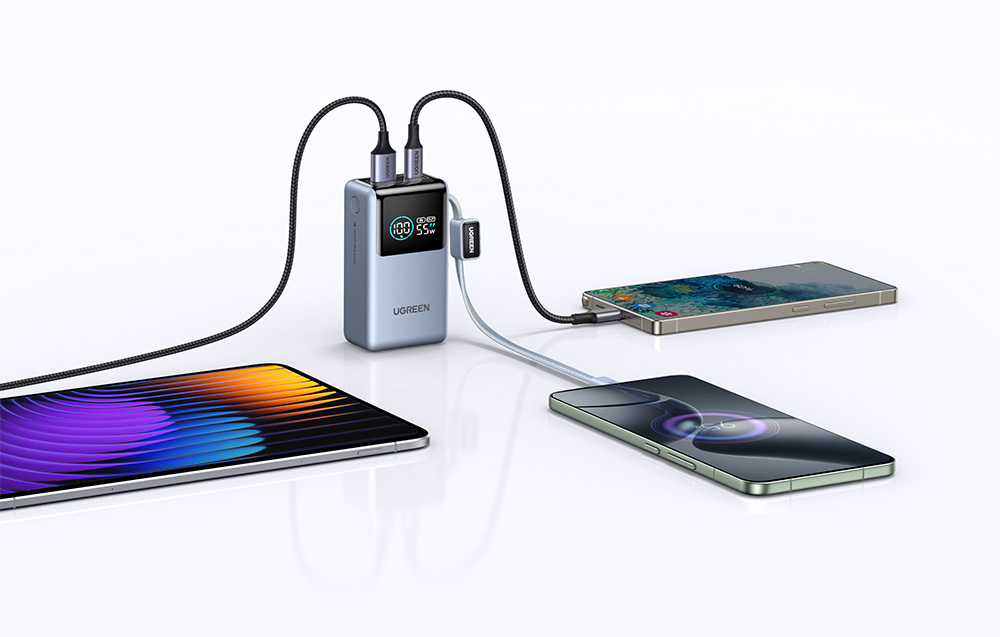 UGREEN PB727 55W 10000mAh Power Bank USB USB-C-5