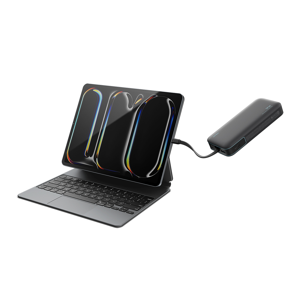 Cuktech LPB200N 40W 20000mAh Powerbank beépített kábellel - Szürke-16