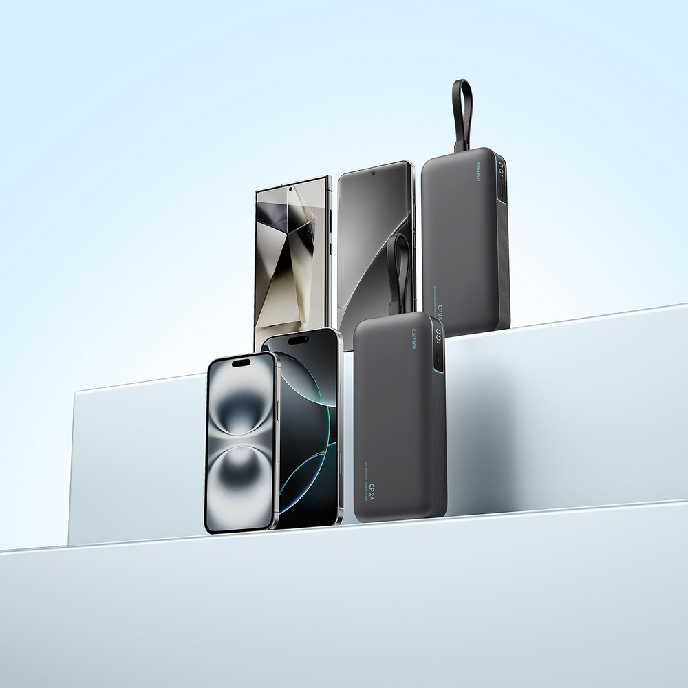 Cuktech LPB200N 40W 20000mAh Powerbank beépített kábellel - Szürke-1