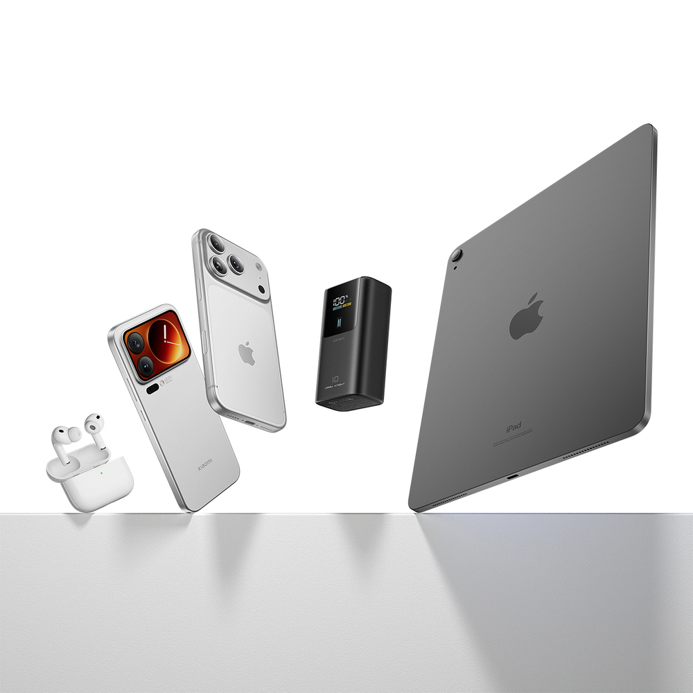 Cuktech PB1055 55W 10000mAh Powerbank - Szürke-4