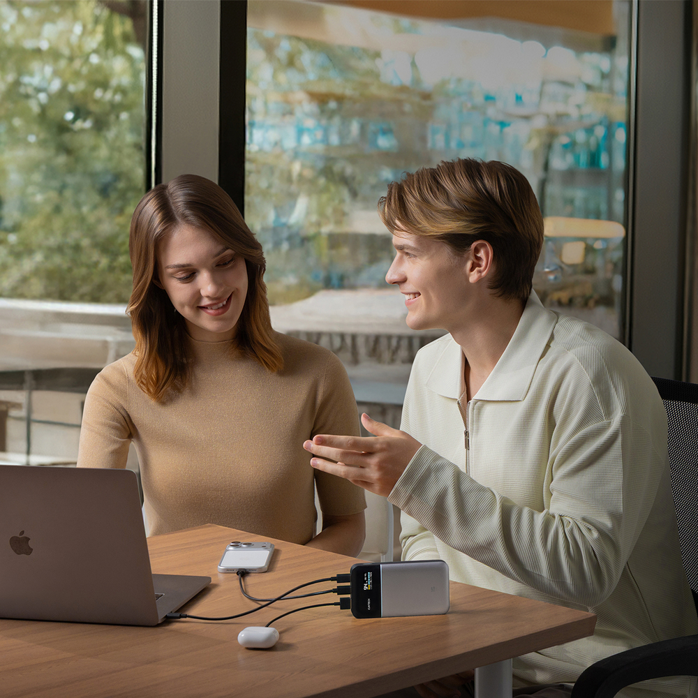 Cuktech PB150S Powerbank 100W 15000mAh - Szürke-7