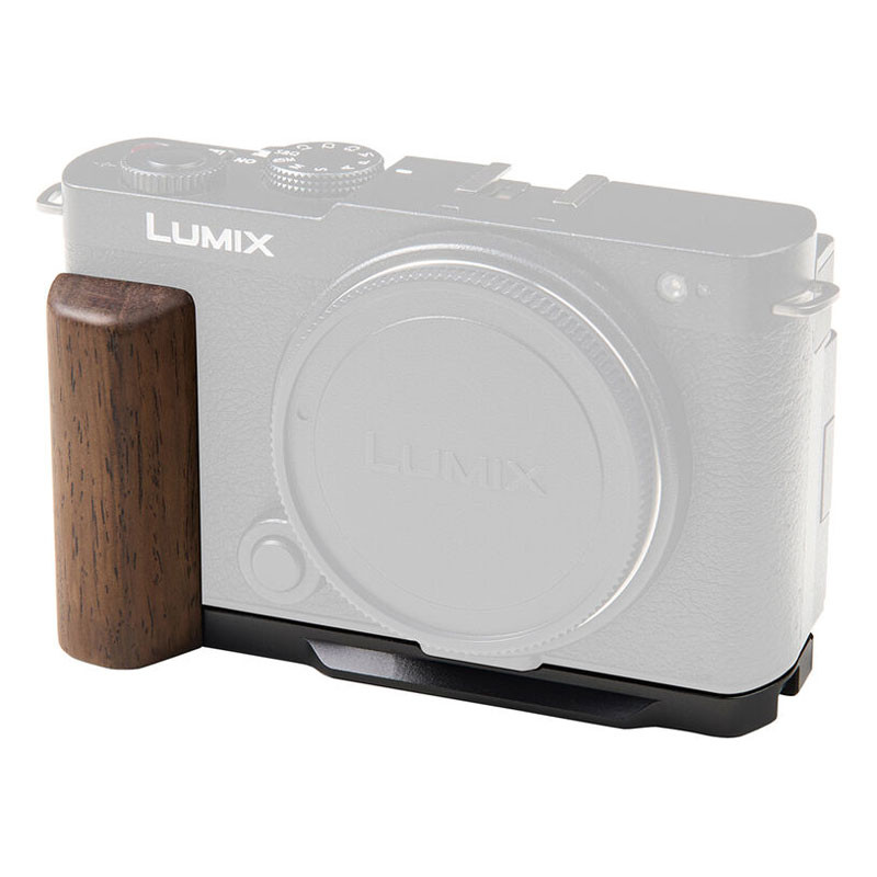 Smallrig 5945 L-Shaped Mount Plate with Wooden Handle for Panasonic S9-0