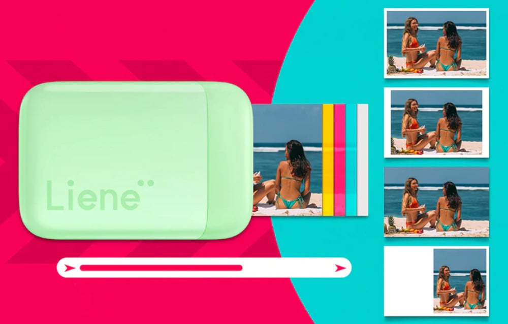 Liene Pearl Hordozható Fotónyomtató 2x3