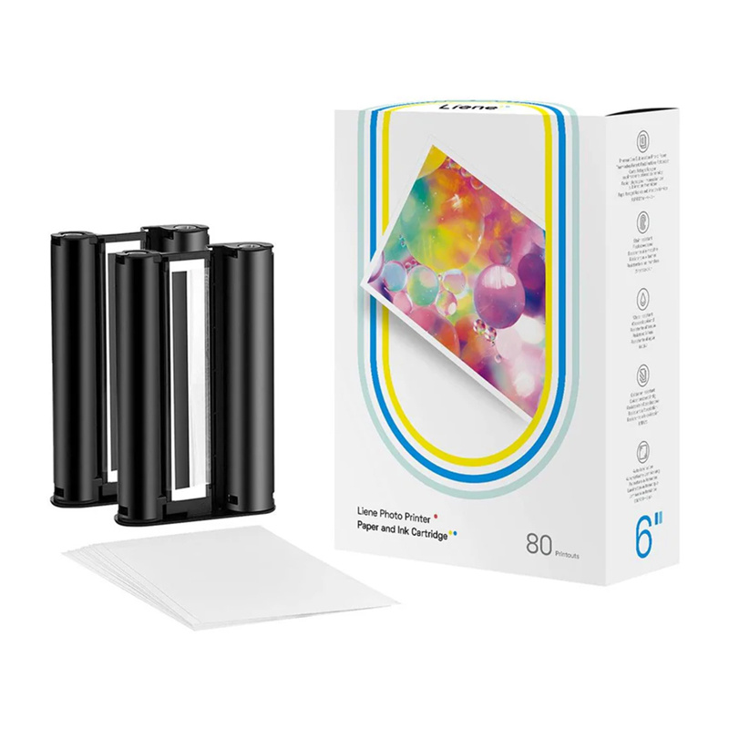 Liene Amber hordozható fotónyomtató 10x15 cm-0