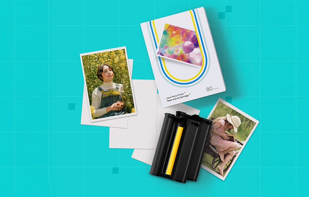 Liene Amber hordozható fotónyomtató 10x15 cm-1