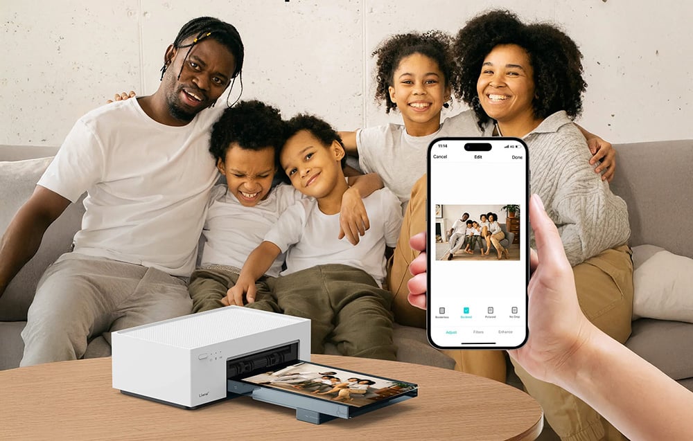 Liene Amber Hordozható Fotónyomtató M100 10x15 cm-3