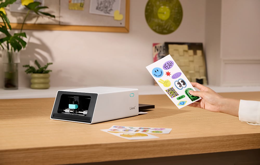 Liene PixCut S1 hordozható fotónyomtató 2in1-5