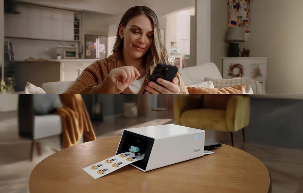 Liene PixCut S1 hordozható fotónyomtató 2in1-1