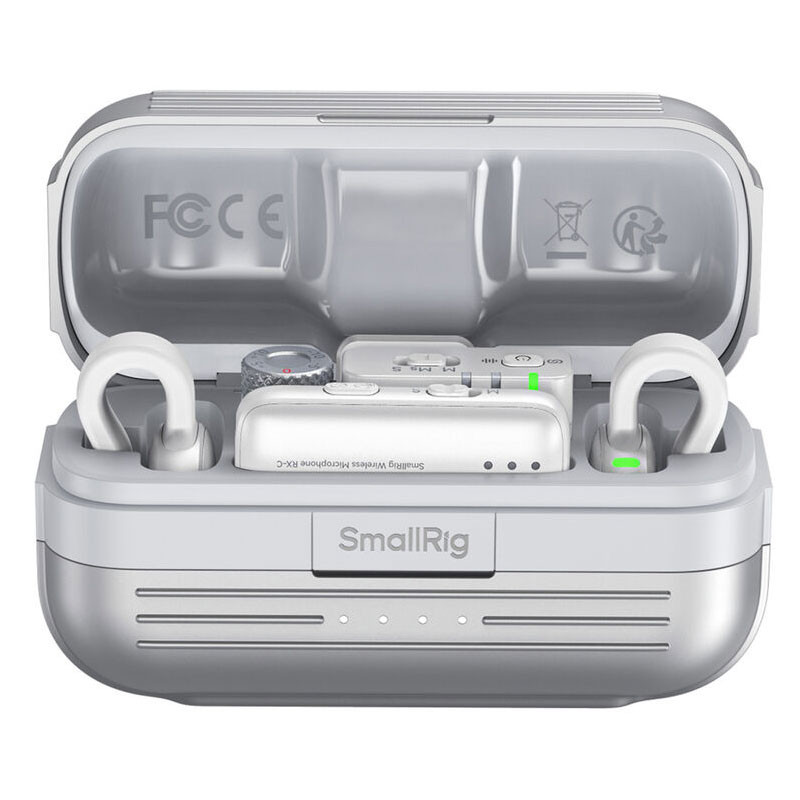 Smallrig 5716 S70 Wireless Microphone with Multi-device Compatibility (White)-0