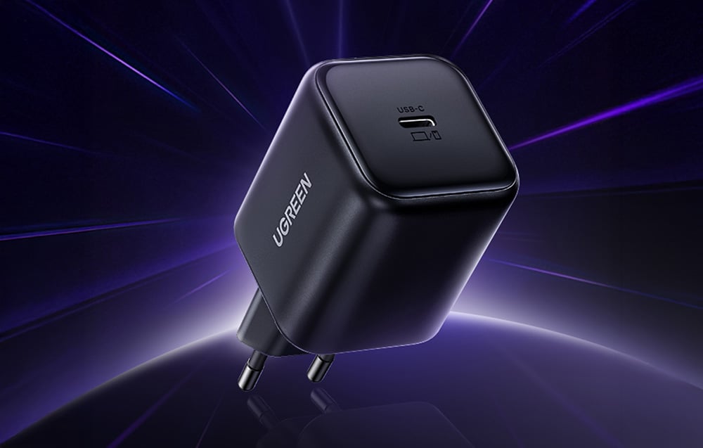 UGREEN X524 45W USB-C GaN Töltő Fekete + Kábel 1m-1