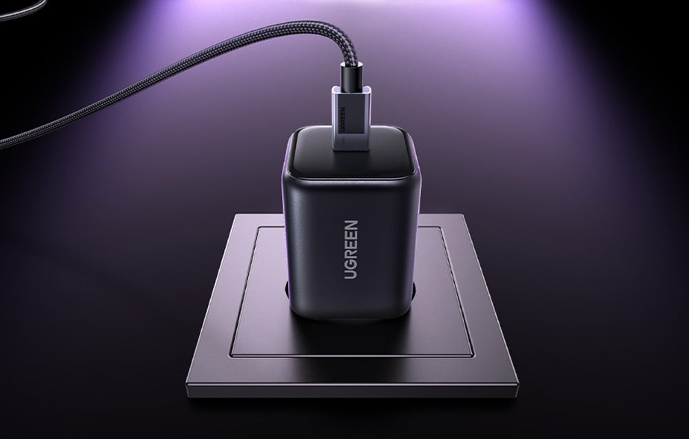 UGREEN X524 45W USB-C GaN Töltő Fekete + Kábel 1m-2