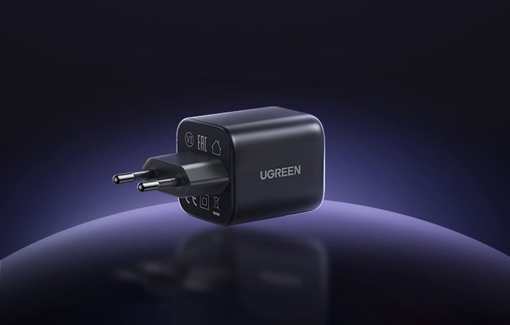 UGREEN X524 45W USB-C GaN Töltő Fekete + Kábel 1m-4