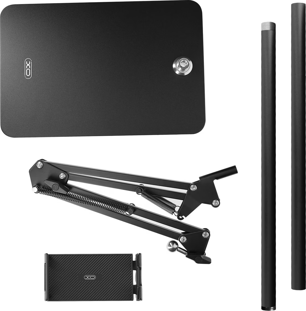 XO telefon tartóállvány C137 fekete 135cm-6