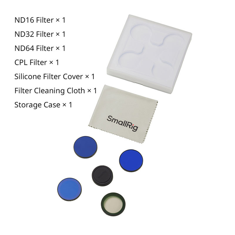 Smallrig 5787 CPL & ND16 & ND32 & ND64 Filter Kit for DJI Osmo Nano-0