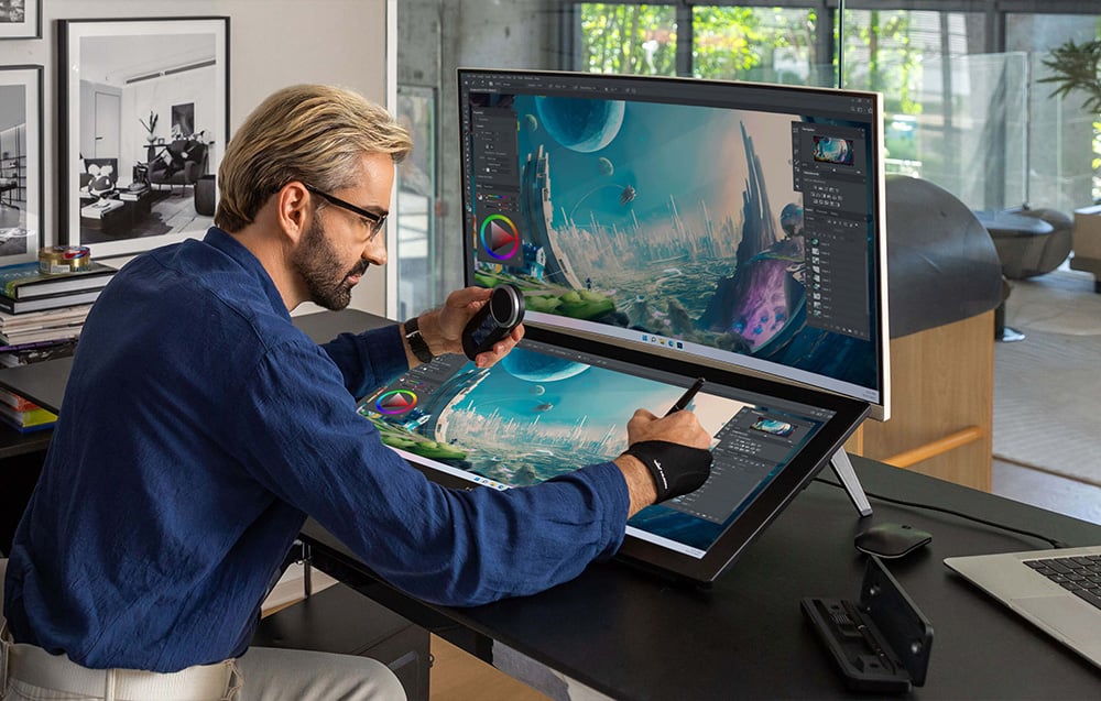 Huion Kamvas Pro 27 GT2702 graphics tablet-4