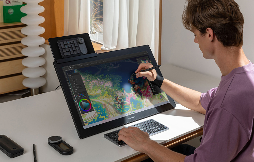 Huion Kamvas Pro 24 GEN 3 GT2402 digitalizáló tábla-3